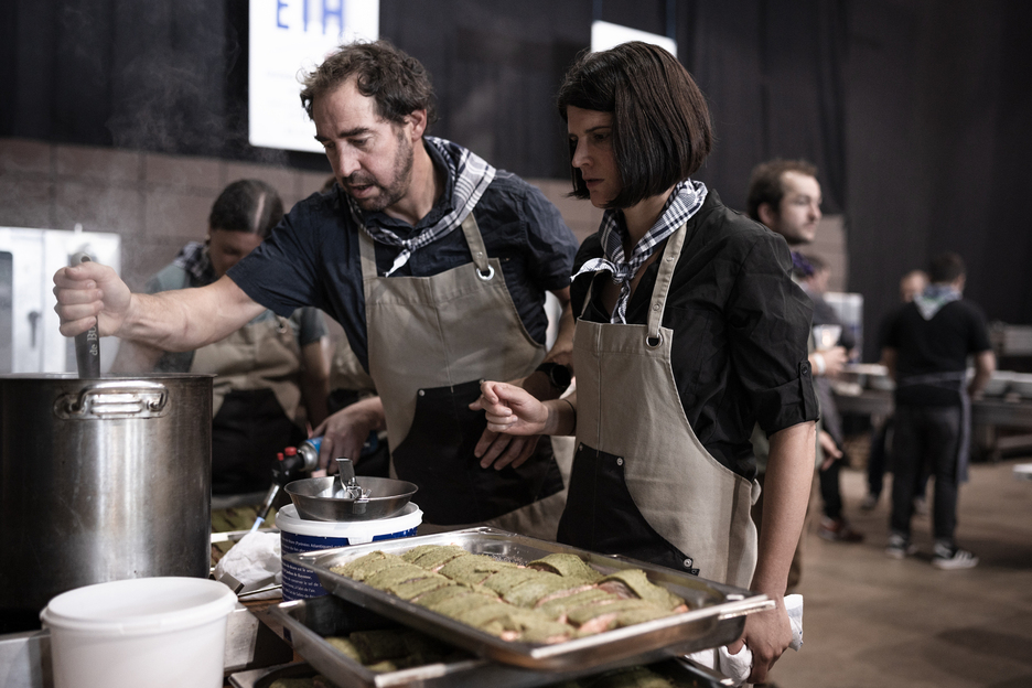 Atzo, hilaren 9an, izan zen Euskal Herriko sukaldarien bazkaria.