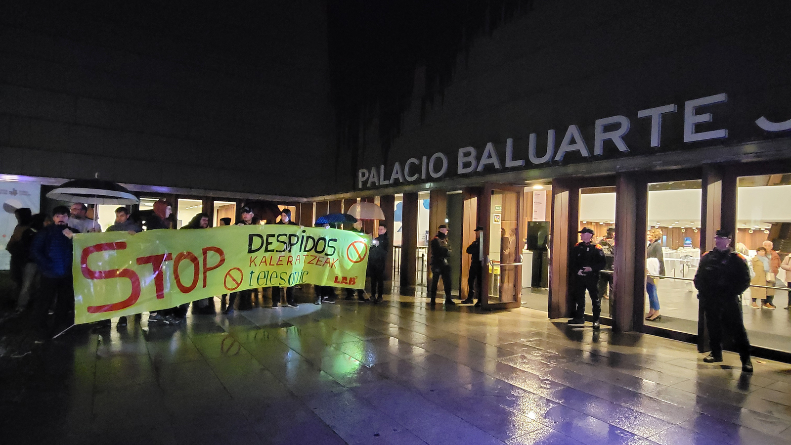 Telesonic Nafarroak Baluarteko kaleratzeak berriz aztertzeari uko egin diola salatu du LABek