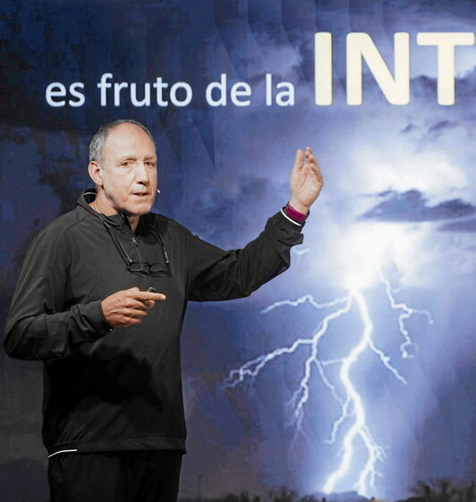 Javier Martínez Aldanondo, en el acto inaugural.