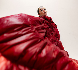 Paula Comitre, en escena.