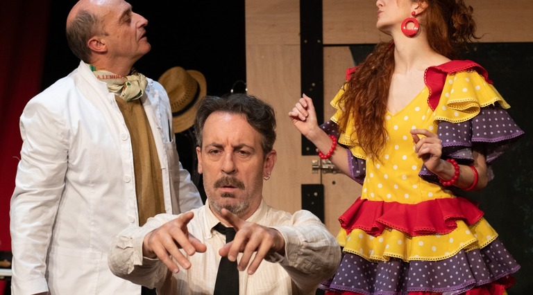 Picasso y su barbero, dos personajes reales llevados ahora al teatro.