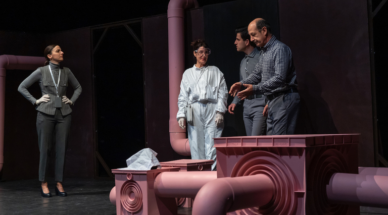 Antzezlanaren irudia.