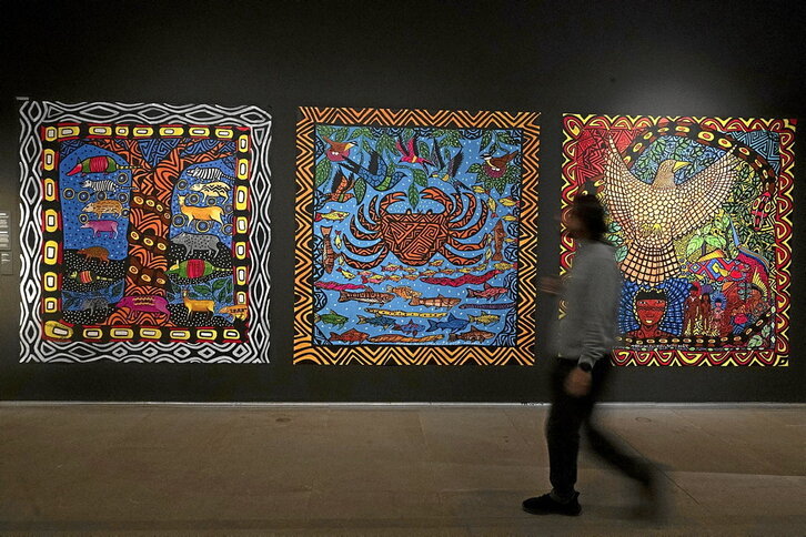 La exposición «Amazonias. El Futuro ancestral» reúne en el Museo San Telmo obras de un amplio elenco de especialistas en la cultura amazónica.