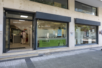 Oficinas de Zehar-Errefuxiatuekin en Donostia.