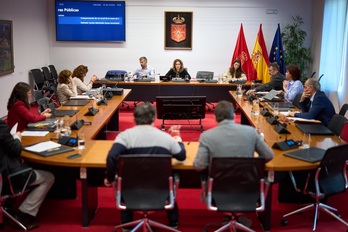 Interrogatorio a uno de los vocales de la mesa de contratación de Belate.