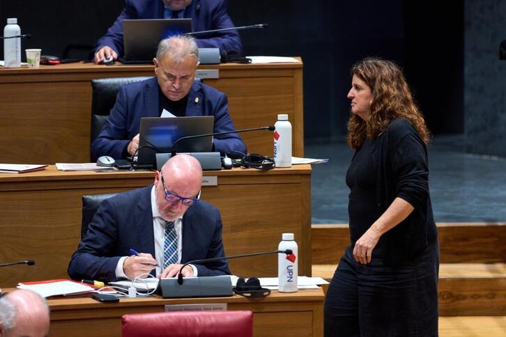 Bancada de UPN, que no ha logrado sacar ninguna propuesta, ni tampoco ha puesto empeñpo en ello.