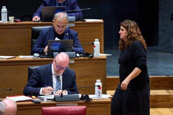Bancada de UPN, que no ha logrado sacar ninguna propuesta, ni tampoco ha puesto empeñpo en ello.