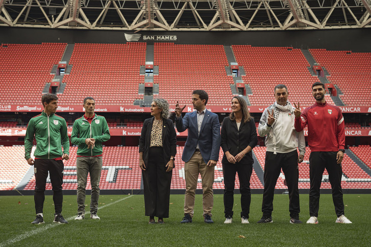 Aunque el evento central de San Mamés sea el partido, habrá más eventos desde antes de que el balón empiece a rodar.