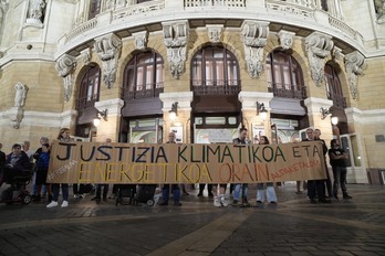 Bilboko kontzentrazioa, Arriaga plazan.