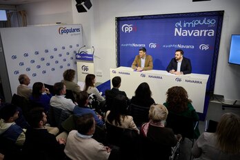 El Comité Ejecutivo del Partido Popular en Nafarroa se ha reunido este sábado. 
