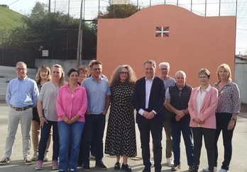 Behereko auzoa hautatu du Peio Etxelekuk bere hautagaitzaren kiderekin batera lehen agerraldia egiteko.