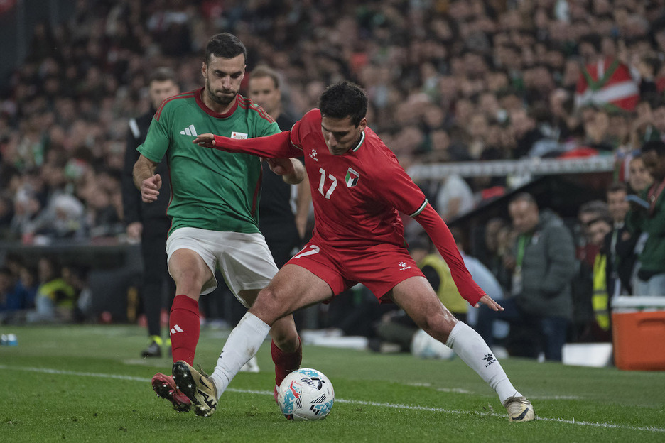 Iñigo Lekue eta Emilio Sabaren arteko lehia.