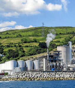 La central de ciclo combinado de Zierbena.