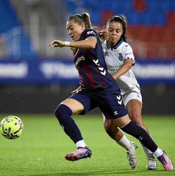 Laura Camino, autora del gol azulgrana.