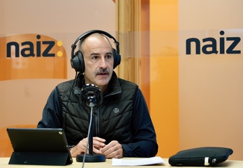 Aiert Larrarte NAIZ Irratian.