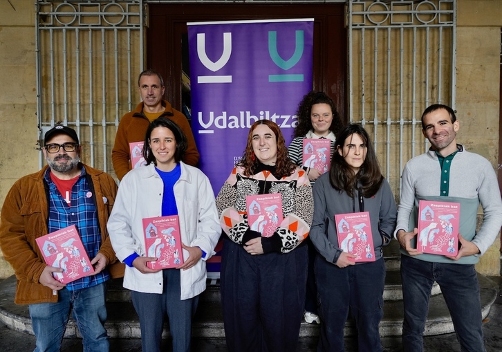 «Zazpikiak» komiki bilduma astelehen honetan aurkeztu da Donostian.