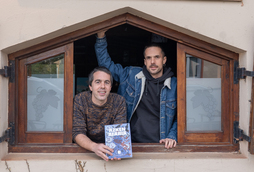 Beñat eta Unai Gaztelumendi, Aratz jatetxean egindako aurkezpenean.