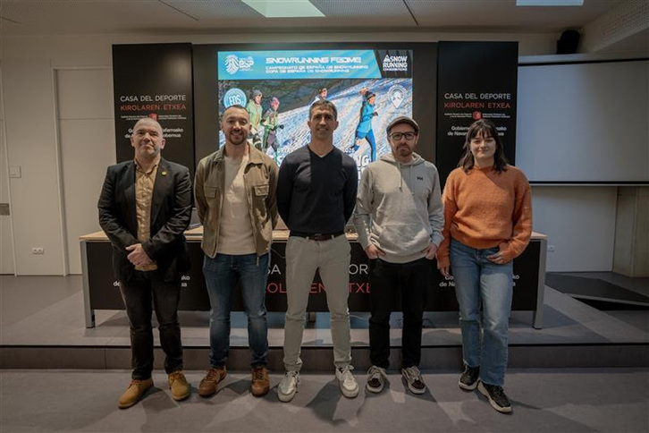 La 10ª edición de Snowrunning Larra-Belagua se ha presentado este martes.
