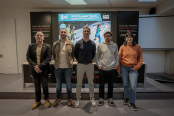 La 10ª edición de Snowrunning Larra-Belagua se ha presentado este martes.