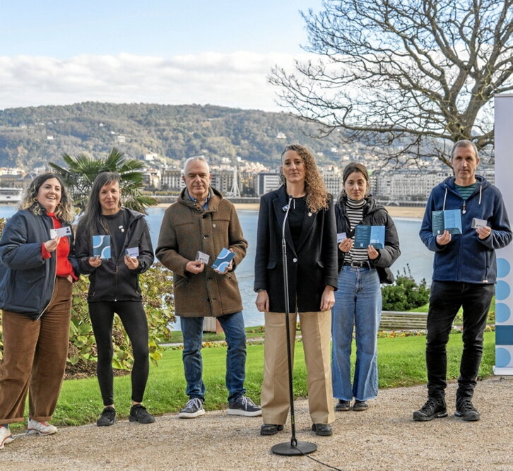 Donostian egin zuten aurkezpena.