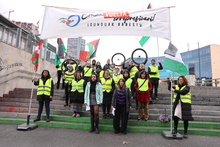 ‘Eman Vuelta errepresioari’ dinamikaren aurkezpena.