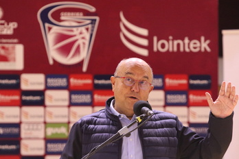 Gerardo Candina, presidente del Lointek Gernika Bizkaia.