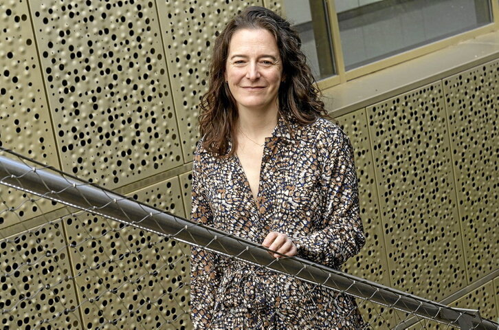 Leticia Landa, ayer en las instalaciones de Basque Culinary Center.