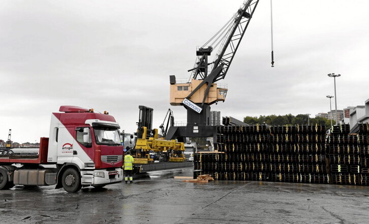 El proyecto permitirá liberar de tráfico pesado el perímetro urbano de la Bahía de Pasaia.