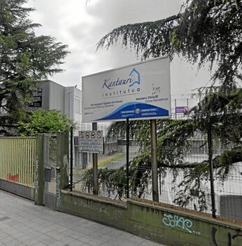 El Instituto de Santurtzi donde trabaja el profesor que ha denunciado acoso.