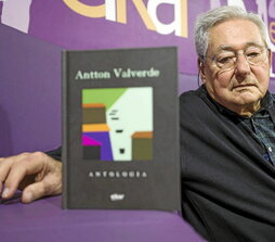 Antton Valverde, atzo, Donostian.