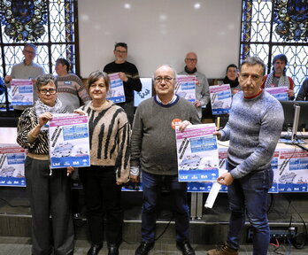 Sindikatuen agerraldia, EHUko Ekonomia eta Enpresa Fakultateko Elkano Atalean.