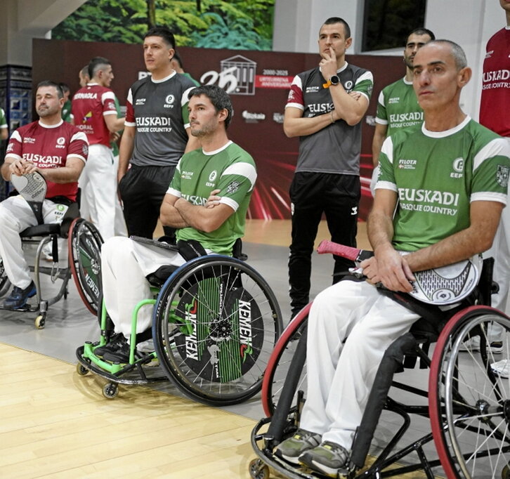 Euskal Selekzioko kirolarien aurkezpena.
