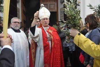Rafael Zornoza, en un acto en Ceuta en abril de este 2025. 