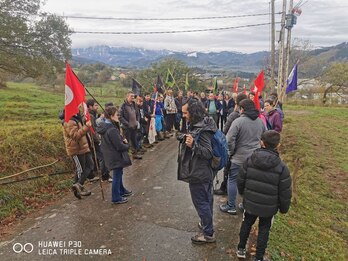 Mendi martxako irudia.