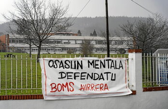 Hospital de Zamudio, uno de los tres con los que cuenta Bizkaia en su red de Salud Mental.