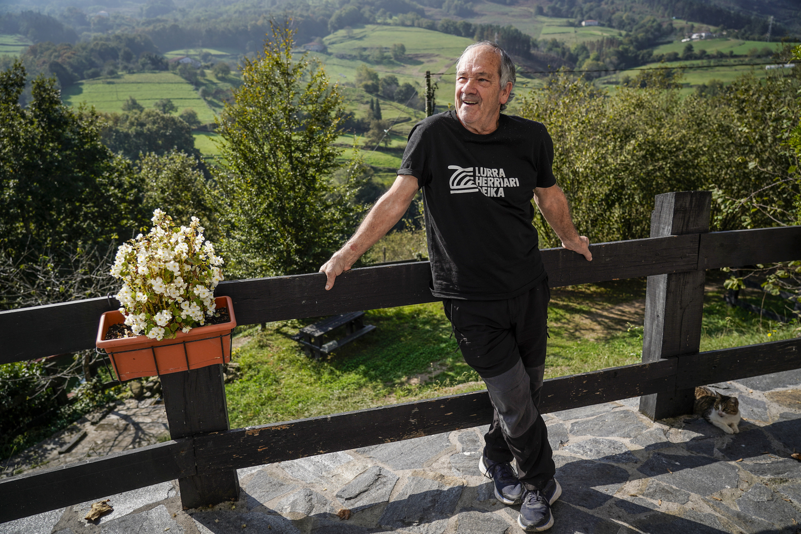 Pello Rubio, el protagonista de ‘Txillarreko sukaldaria’. 