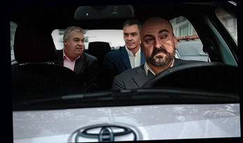 El montaje con Inteligencia Artificial de ‘El Español’ para ilustrar la cita desmentida por Otegi.