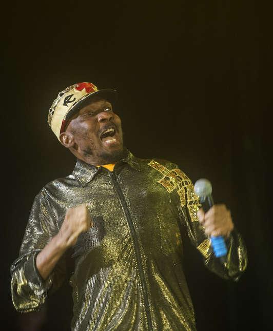 Jimmy Cliff, en el Jazzaldia de Donostia en 2015.