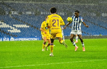 El Sanse ha hecho frente al Valladolid y al diluvio.