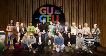 EKFB-UFDV ha reconocido la implicación con el euskara de diferentes federaciones.