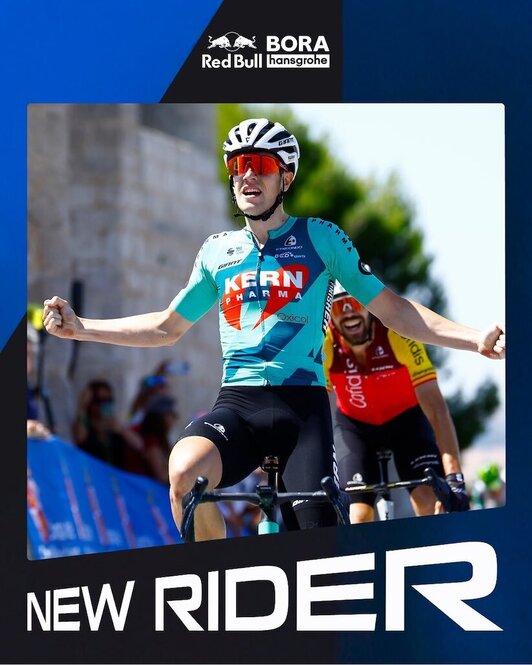 Haimar Etxeberria da el salto al World Tour tras destacar con el Kern Pharma.