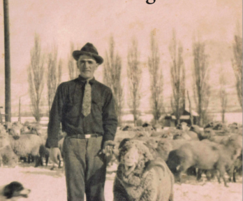 Simon ‘San’ Gandarias, liburuaren azaleko irudian.