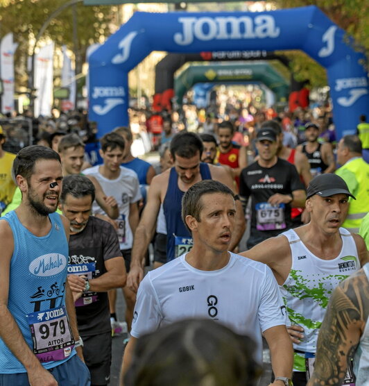 El Boulevard, punto final de la reciente Behobia-Donostia.