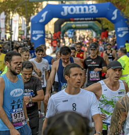 El Boulevard, punto final de la reciente Behobia-Donostia.