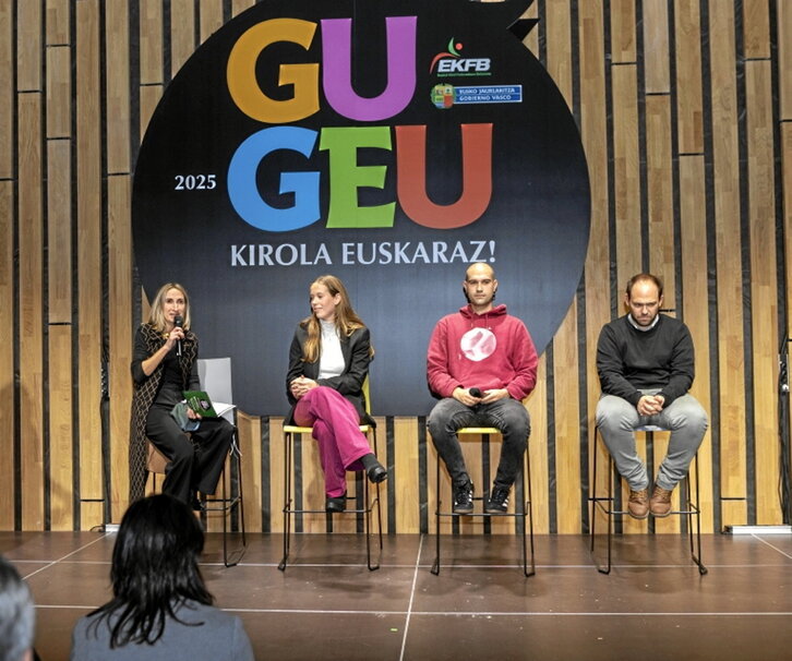 Acto de EKFB-UFDV celebrado ayer.