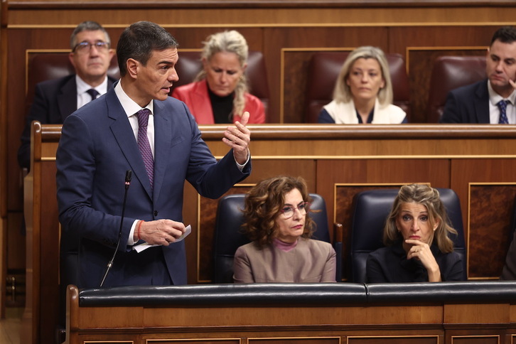 Pedro Sánchez ha dicho que «no tengo miedo a nada» sobre Zabalza pero ha eludido incluso citar la desclasificación.