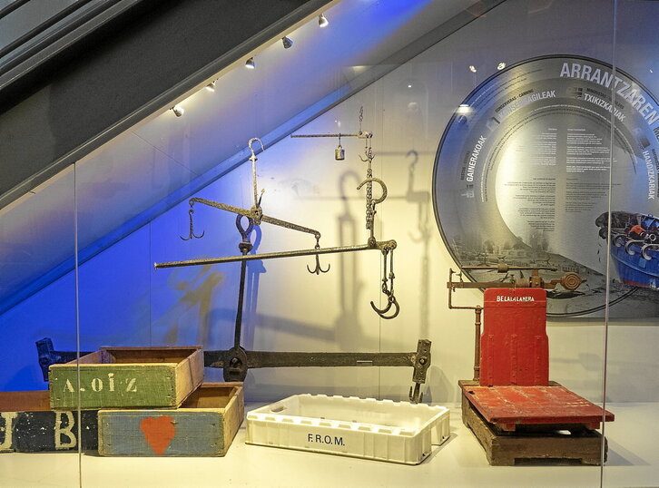 Arrantzaleen Museoan dozenaka pieza daude ikusgai. (Bermeoko Arrantzaleen Museoa)