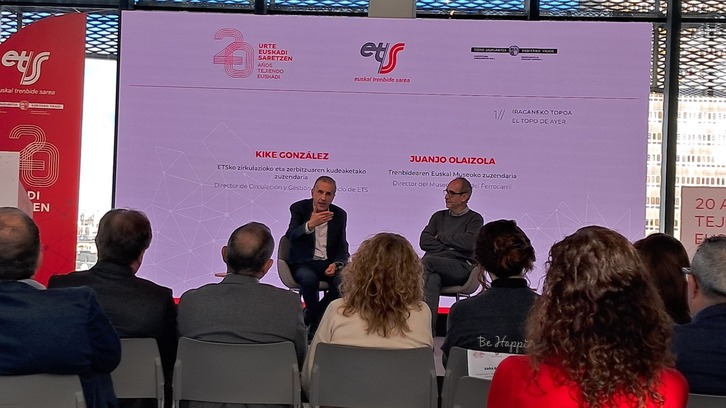 Kike González y Juanjo Olaizola han repasado la historia del Topo en una charla repleta de anécdotas. 