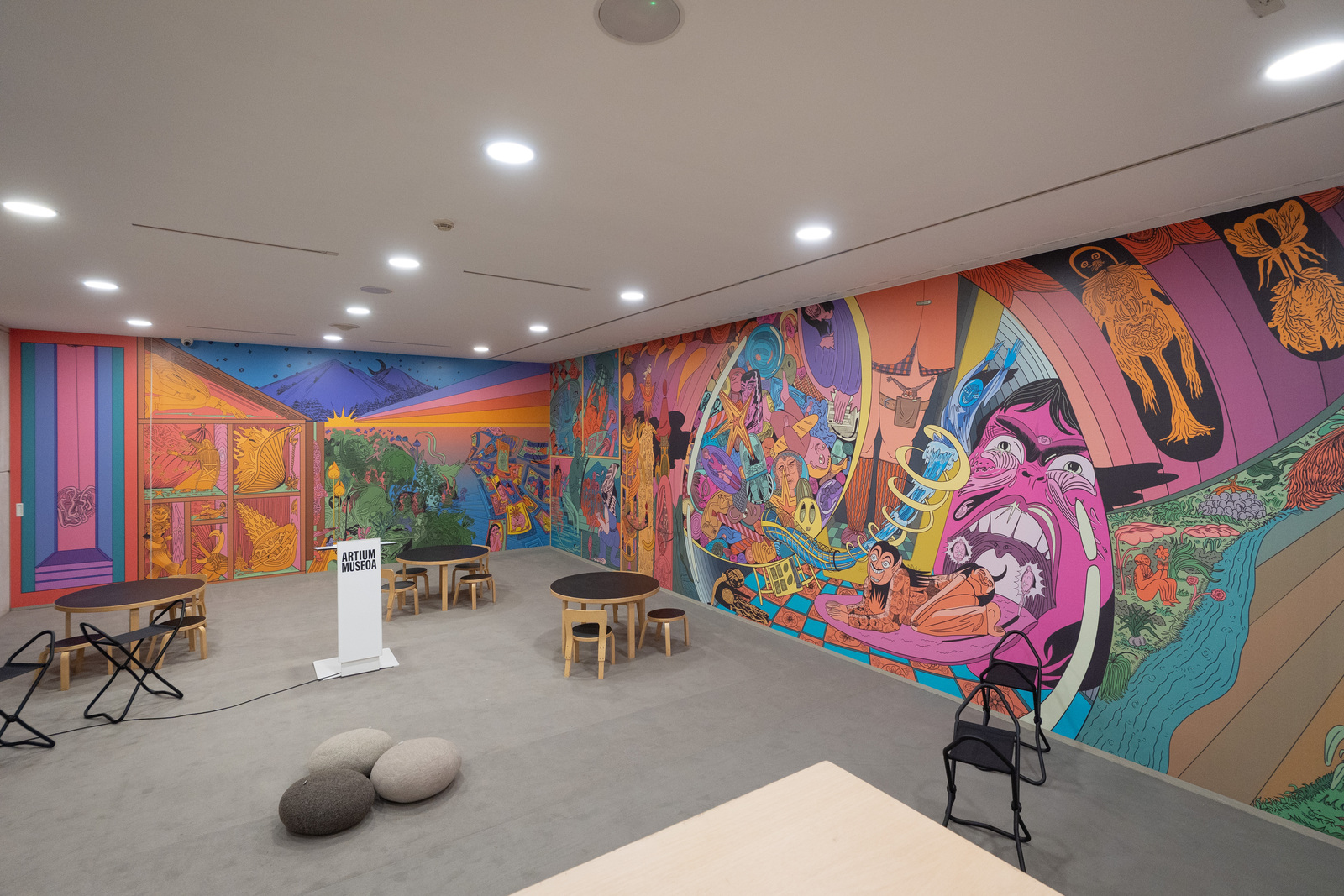 Irakurketa eremu berrian ezarri da horma-irudia.(Enrika PORTILLO / FOKU)