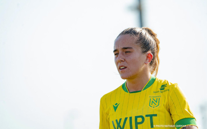 Izarne Sarasolak Nantesekin fitxatu zuen udan.